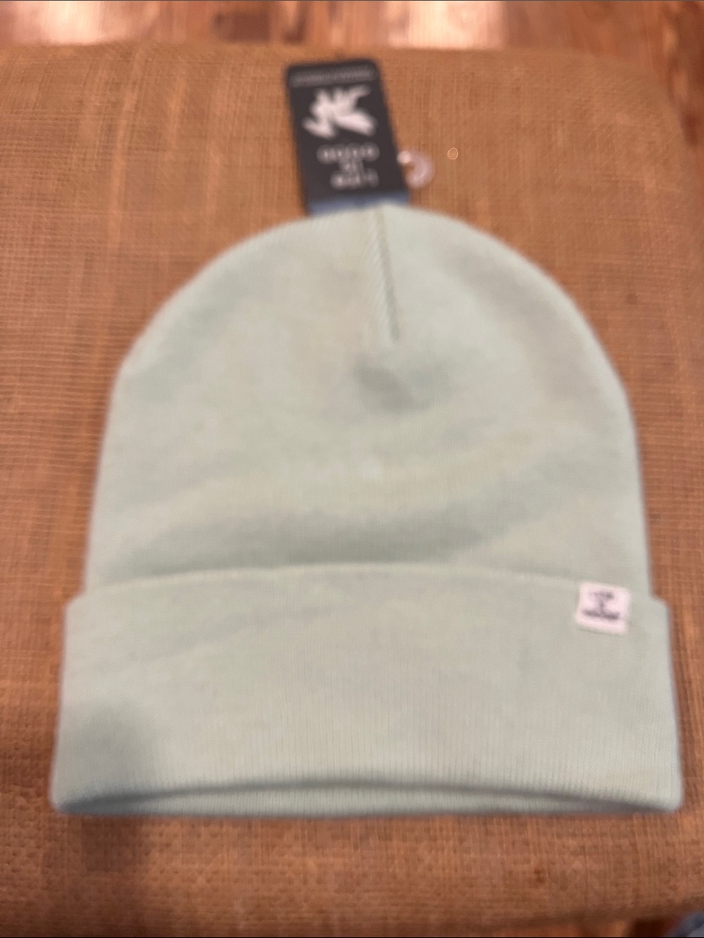 Life Is Good Mint Green Beanie Hat